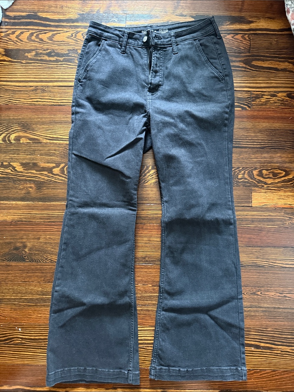 Old Navy Black Flare Jeans